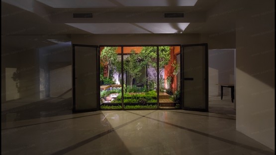 پروژه پاسیوی سبز دیباجی (Reflecting Courtyard)