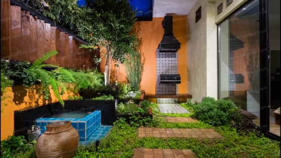 پروژه تراس سبز مراکشی (Moroccan Courtyard)